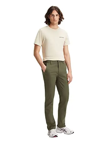 Dockers Men's Alpha Original Chino Trousers, Slim Fit
