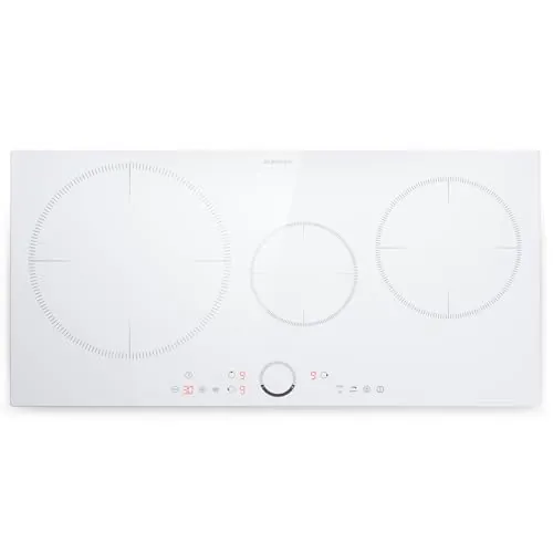 Klarstein Placa Vitroceramica Induccion, Vitro Eléctrica 3 Fuegos, Placa Vitrocerámica 7000W, Placas Vitro Electrica Cocina, Cocina 3 Fogones, Vitroceramicas, Encimera