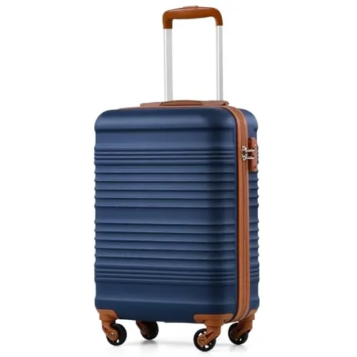 COOLIFE Maleta Cabina 55x35x20cm Ryanair EasyJet Equipaje Mano Rígida ABS