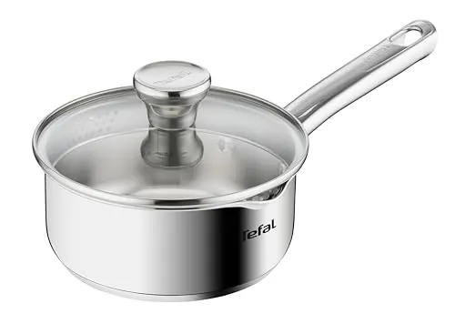 Tefal Duetto - Cazo 16 cm, Acero inoxidable