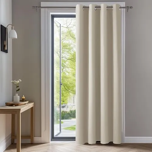 Deconovo Cortina Opaca Térmica para Dormitorio y Salón, 1 Pieza