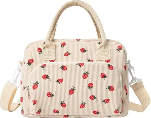 AOTM Bolsa Termica Porta Alimentos,12L Bolsa Comida Trabajo Loncheras de Trabajo, Spallacci Regolabili Lancheira de Termica Bolsa Isotermica Porta Alimentos, Lunch Bag Oficina Viaje Picnic