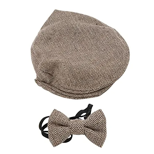 Zerodis Gorra de Caballero Pajarita Gorra de Foto de Dibujos Animados de Bebé Recién Nacido Ropa de Fotografía de Niño Sombrero de Copa para Accesorios de Fotografía de Bebé(#3)