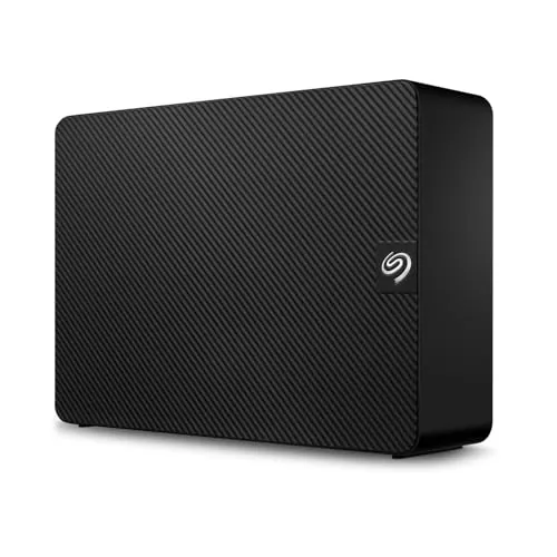 Seagate Expansion Desktop 6TB, Unidad De Disco Duro Externa HDD, 3.5 Pulgadas, USB 3.0, PC & Notebook, Rescue Services (STKP6000400)
