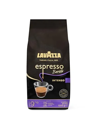 Lavazza, Espresso Barista Intenso, Café en Grano Natural, 1 kg