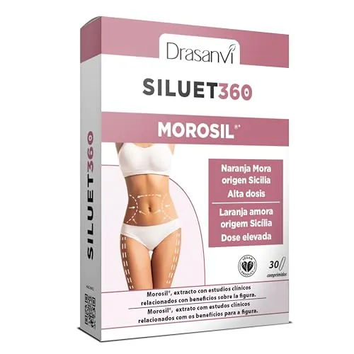 Morosil Siluet 360 Quemagrasas Naranja Roja Sicilia 30 Comp Sin Gluten