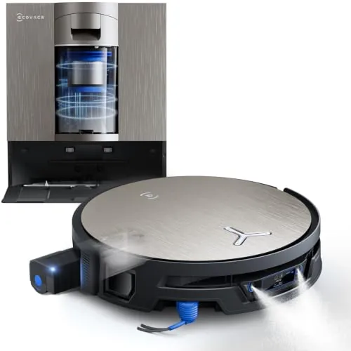 ECOVACS X12S OMNICYCLONE Robot Aspirador y Fregasuelos, Blast 27000Pa