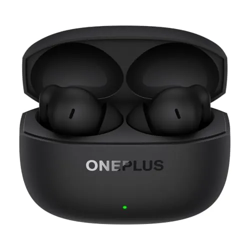 OnePlus Nord Buds 4 Pro Auriculares Inalámbricos Bluetooth, TWS con Controlador Dinámico 12mm, Audio Alta Resolución LHDC 5.0, Bluetooth 6.0, 54 Horas Autonomía, IP55 Resistencia Agua, Raven Black