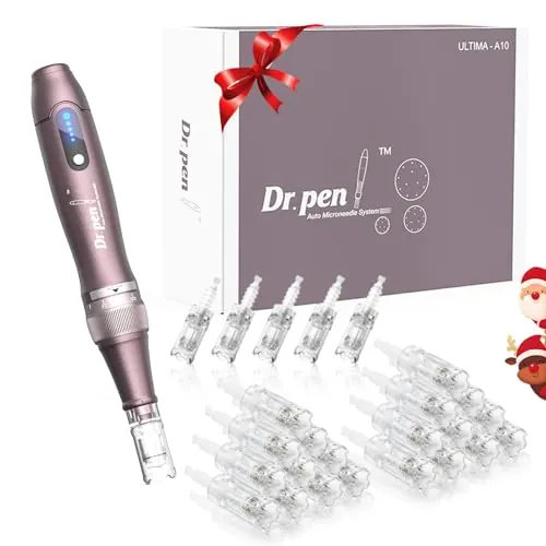 Dr. Pen 2026 A10 Dermapen Profesional, Microneedling Pen con 25 Cartuchos