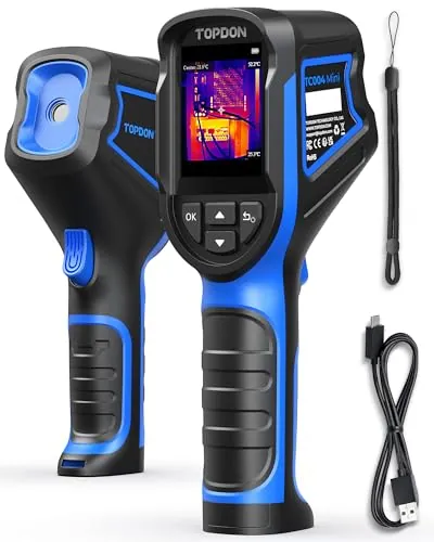 TOPDON Camara Termica TC004 Mini, Resolución IR 240x240 Camara Termografica