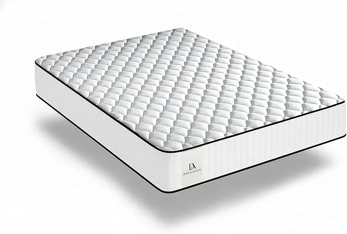DON ALGODON - Colchón Viscoelástico 120x200 Deluxe Confort - Alivio de Presión y Ergonomía - Multicapa Verano/Invierno Termorregulable - Altura 21 cm Firmeza Media - Transpirable y Antiácaros