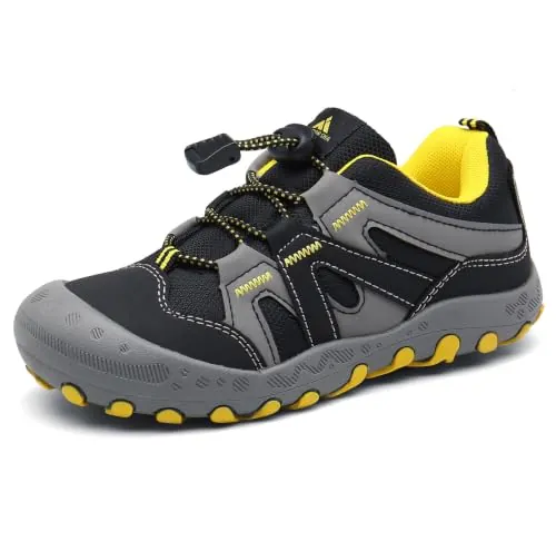 Mishansha Zapatillas Deportivas para Niños y Niñas Negrooscuro Tallas 32
