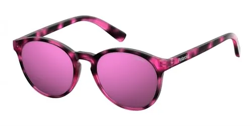 Polaroid PLD 8024/S AI C4B Gafas de Sol, Rosa (Hvn Fuchsia/Grey Pink Grey Speckled Pz), 47 Unisex Niños