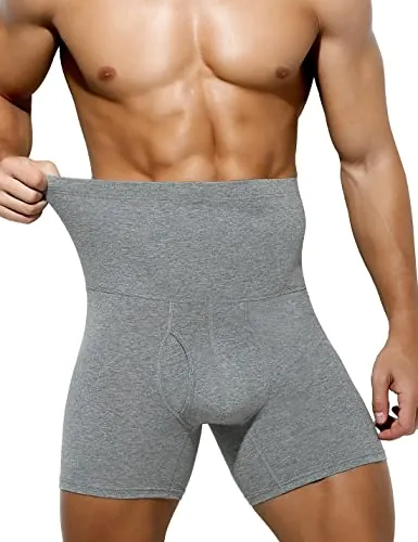 Casey Kevin Faja Hombre Reductora Abdomen Elástico Cintura Alta Fajas