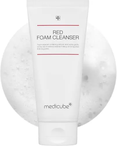 medicube Facial Cleanser Red Foam Cleanser, 4.05 oz