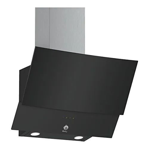 Balay, Campana decorativa de pared, Táctil, 3 potencias, Negro, 3BC565GN | Selecciona la potencia que necesites con un solo dedo gracias a su Control Táctil.
