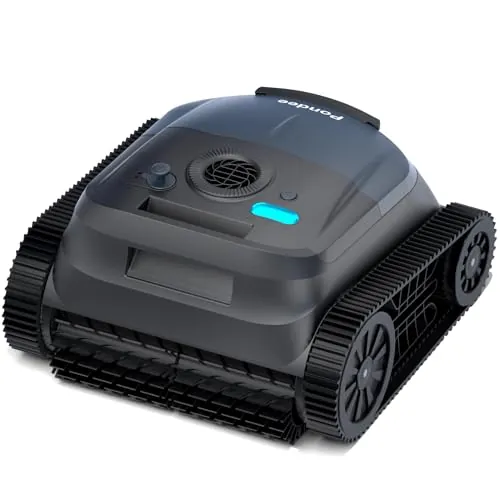 Pondee X5 Robot Piscina Limpiafondos y Paredes, Planificación Inteligente, Autonomía de 180 Min, 4 Modos, Smart Precision Docking™, Limpiafondos Piscina Automatico para Piscinas de hasta 300 m²
