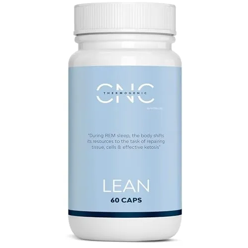 Quemagrasas potente para adelgazar LEAN – Pastillas para adelgazar muy rapido – Fórmula nocturna sin cafeína para adelgazar rapido y efectivo mujer – Nutrientes para el metabolismo – Vegano