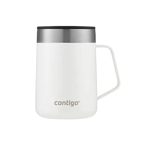 Contigo Streeterville Taza Térmica Aislada con Asa, 5 h Caliente, 420 ml