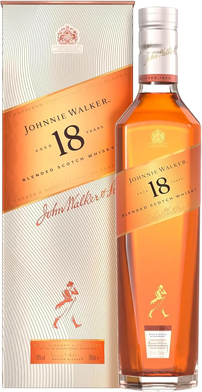 Johnnie Walker, Whisky escocés blended 18 Años, 700 ml