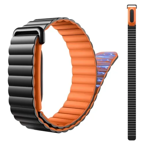 TiMOVO Sport Correa Magnetica Silicona Compatible con Fitbit Air