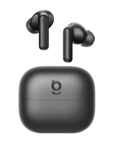 Baseus Bass EP10 Ultra Auriculares Inalámbricos Bluetooth In-Ear | Cancelación de ruido adaptativa hasta -55 dB, Hi-Res Audio con LDAC, 6 micrófonos IA, 65 h, Fast Pair, Bluetooth 6.0