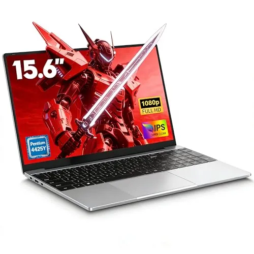 FUNYET Nuevo Ordenador Portátil 15.6” RAM 16GB SSD 512GB Soporta TF 1TB Win11 Pro 1920x1080 FHD (Procesador 2 Cores 4425Y), Portatil con WIFI5, BT4.2, USB3.0x2, Mini HDMI para Estudiantes y Oficina