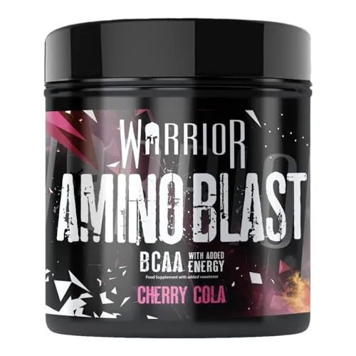 Warrior Amino Blast BCAA Polvo 270 g, Aminoácidos – Cereza-Cola