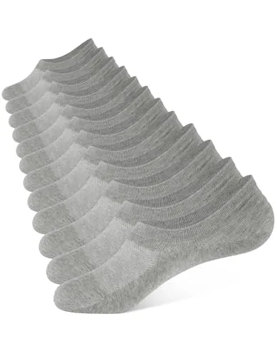 CLOSEMATE Calcetines Invisibles Hombre Mujer Pinkies Algodón 6 Pares