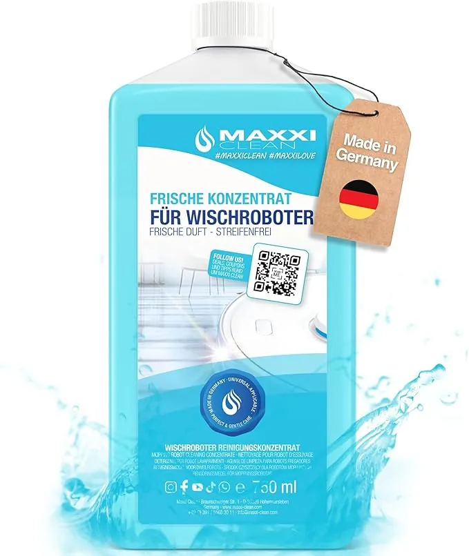 Limpiador de suelos para robots de limpieza - 750ml para todos los fabricantes