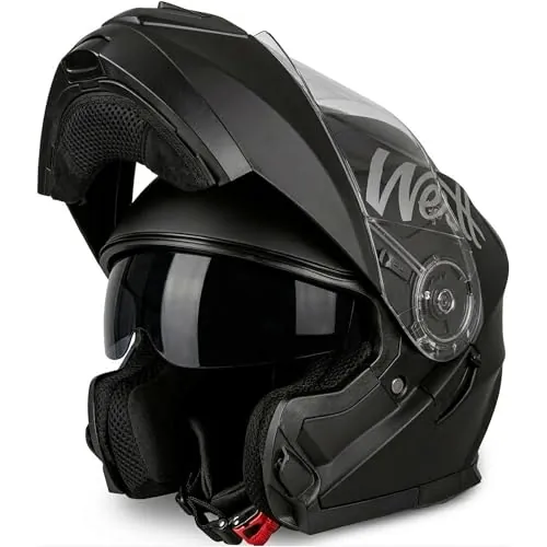 Westt Casco Moto Modular para Hombre Mujer Certificado ECE 22.06