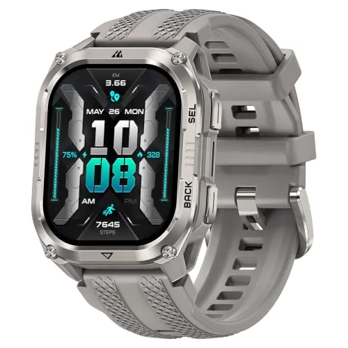 KOSPET Pulse 2 Reloj Inteligente con GPS, 5 ATM e IP69, Batería 15 Días