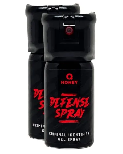 Defensa Personal Gel Spray 40ml | Aprobado para España | Identificador De Delincuentes con Válvula De Seguridad (2)