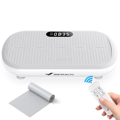 MERACH CV40 13 mm Gran Amplitud Plataforma Vibratoria (Gris)