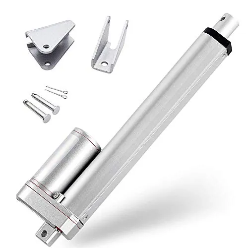 DCHOUSE Accionamiento lineal, 1000N 350 mm, motor DC 12 V, actuadores de ingeniería lineal para abridor de puertas electrónicos, médicos y eléctricos y aplicaciones automáticas