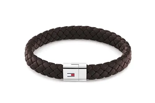 Tommy Hilfiger Jewelry Pulsera de Cuero Trenzado para Hombre Color Marrón - 2790330