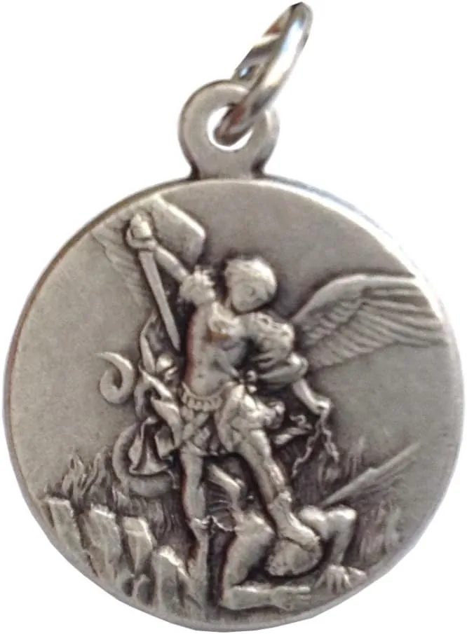 I G J Medalla de San Miguel Arcángel - Las medallas de Los Patronos