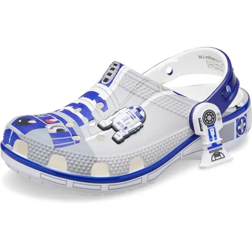 Crocs Star Wars R2d2 Classic Clog K, Zuecos Unisex niños, Multicolor, 38/39 EU