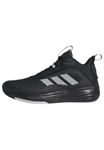 adidas Uomo Own The Game 3 Shoes, Core Black/Cloud White/Cloud White, 43 1/3 EU