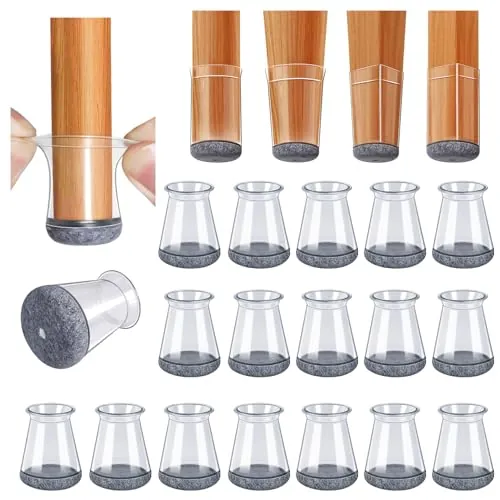 GICUNK Protector Patas Sillas Redonda 32 Piezas (Fit: 13-22.9mm)