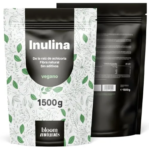 Inulina de Achicoria en Polvo – 1500 g – Fibra soluble – Inulin
