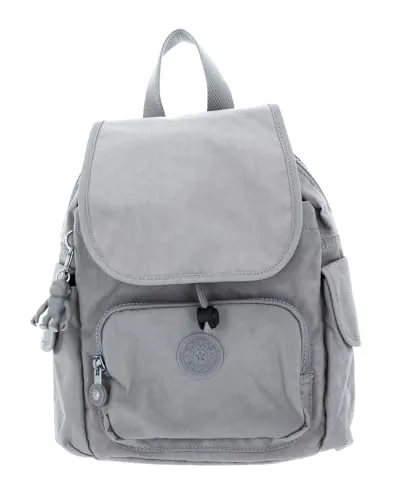 Kipling City Pack Mini Mochila Pequeña, Talla única, Grey Gris