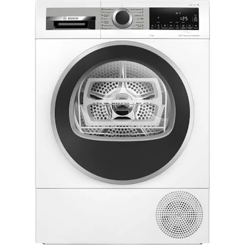 Bosch, Secadora, Bomba de Calor, Serie 6, 9 kg, AutoDry, blanco, WQG245D1ES