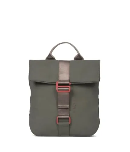KCB Mochila Antirrobo Pequeña Chain | Seguro | 100% Vegano | Color Khaki