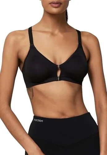 Triumph Mujer Triaction Fitness F, Racerback Sports Bra, Black, 95B